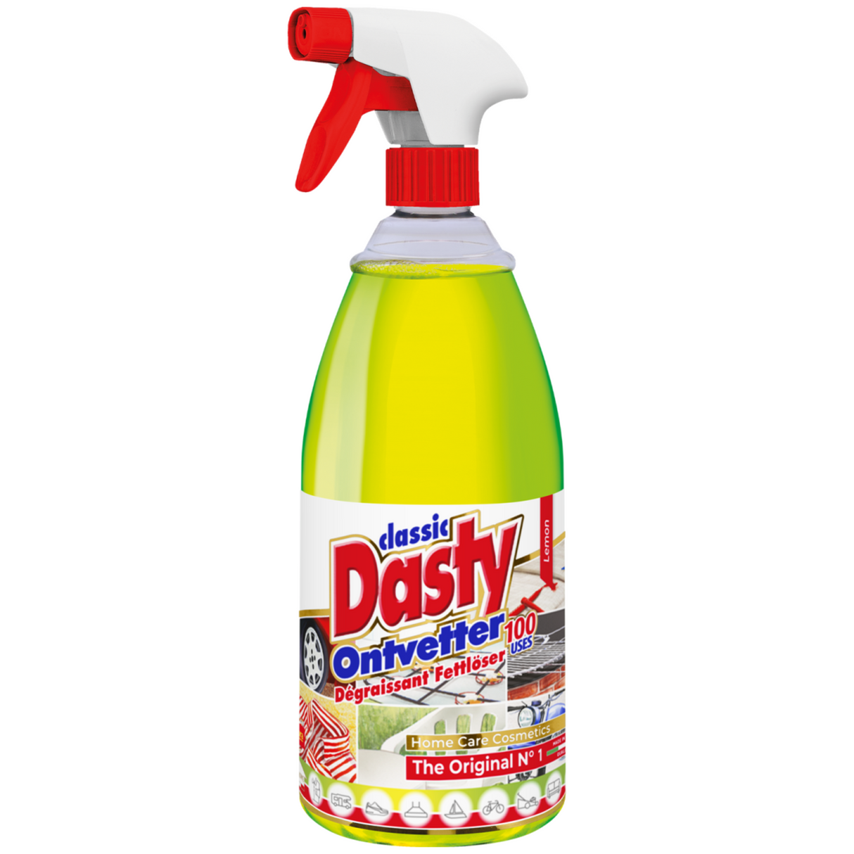 Dasty Ontvetter Spray | 1 Liter (Citroengeur)