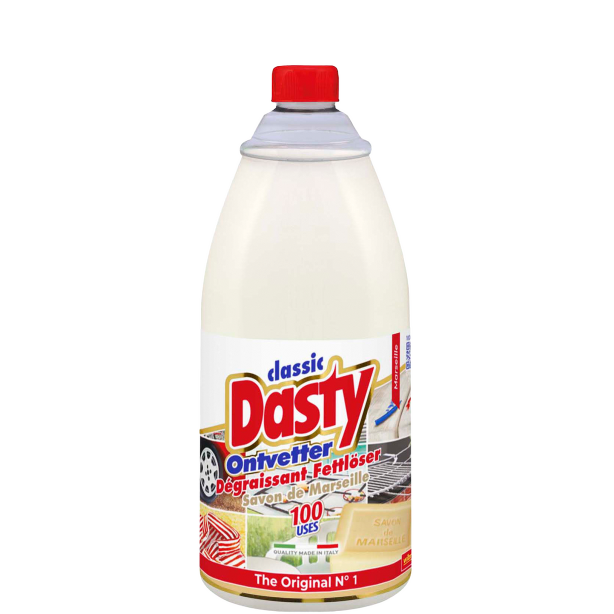 Dasty Ontvetter Marseille Zeep | Navulverpakking 1 Liter