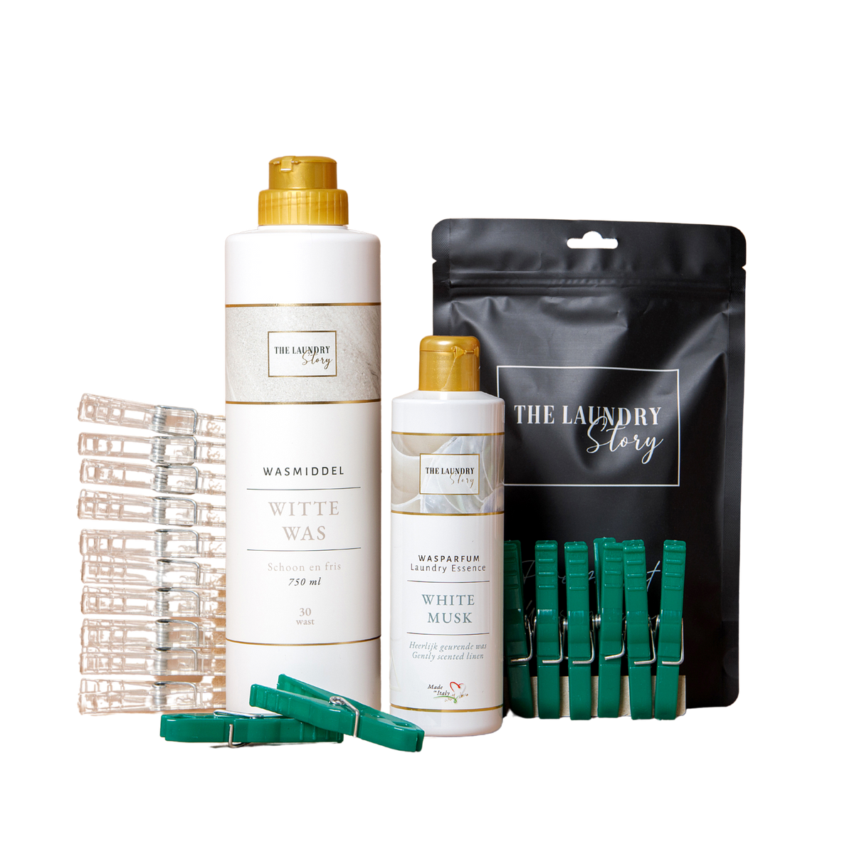 diverse wasartikelen pakket