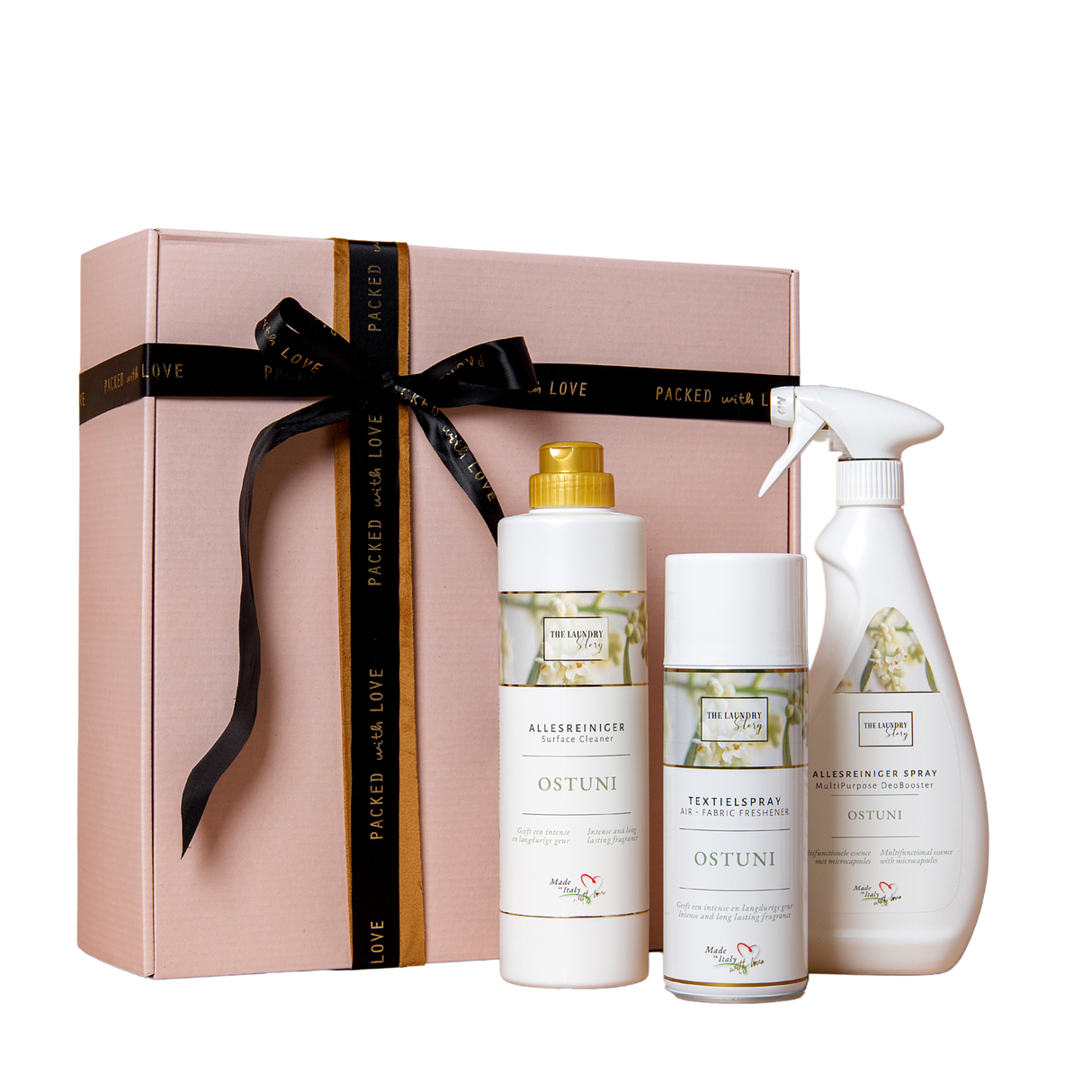 Ostuni allesreiniger en textielspray