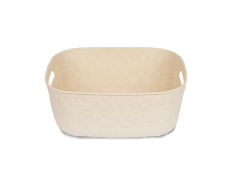 Wasmand beige