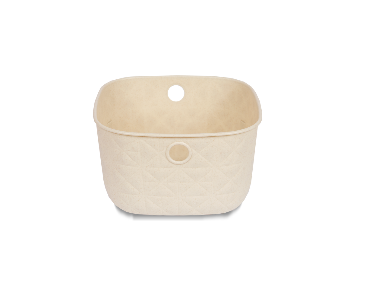 Wasmand beige