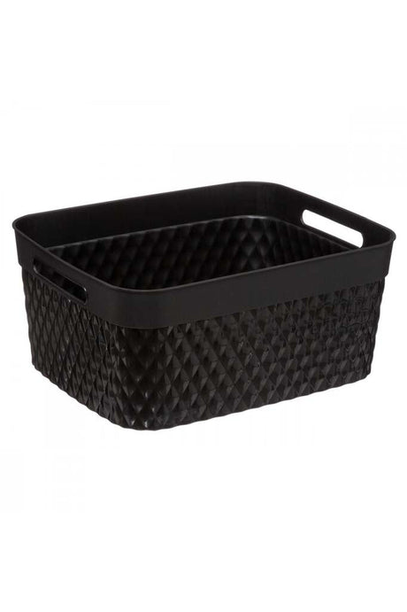 zwarte wasmand