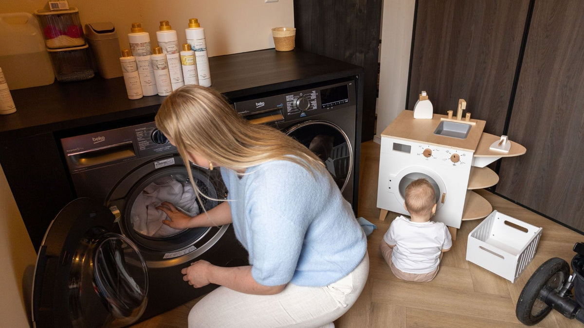 Babykleding wassen