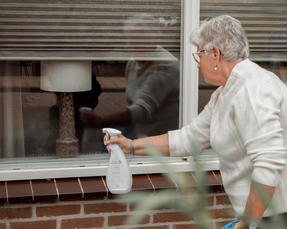 Ramen wassen zonder strepen