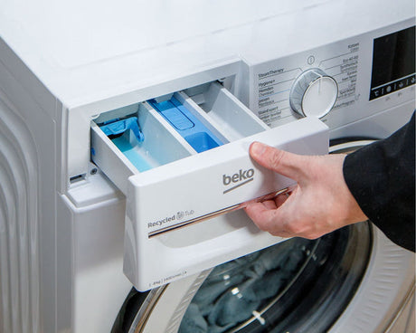 Wasmachine vakjes