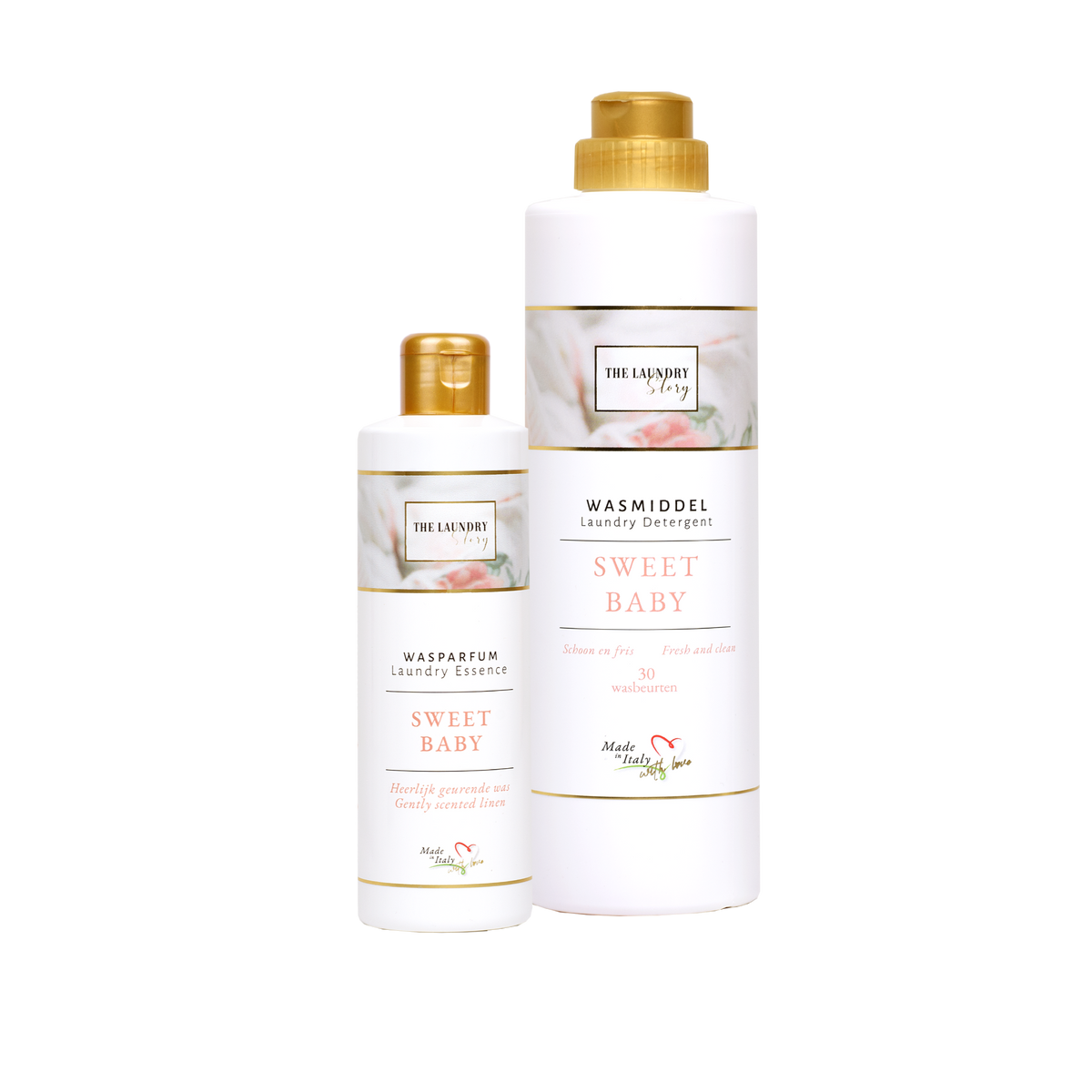 Wasparfum en wasmiddel Babylijn