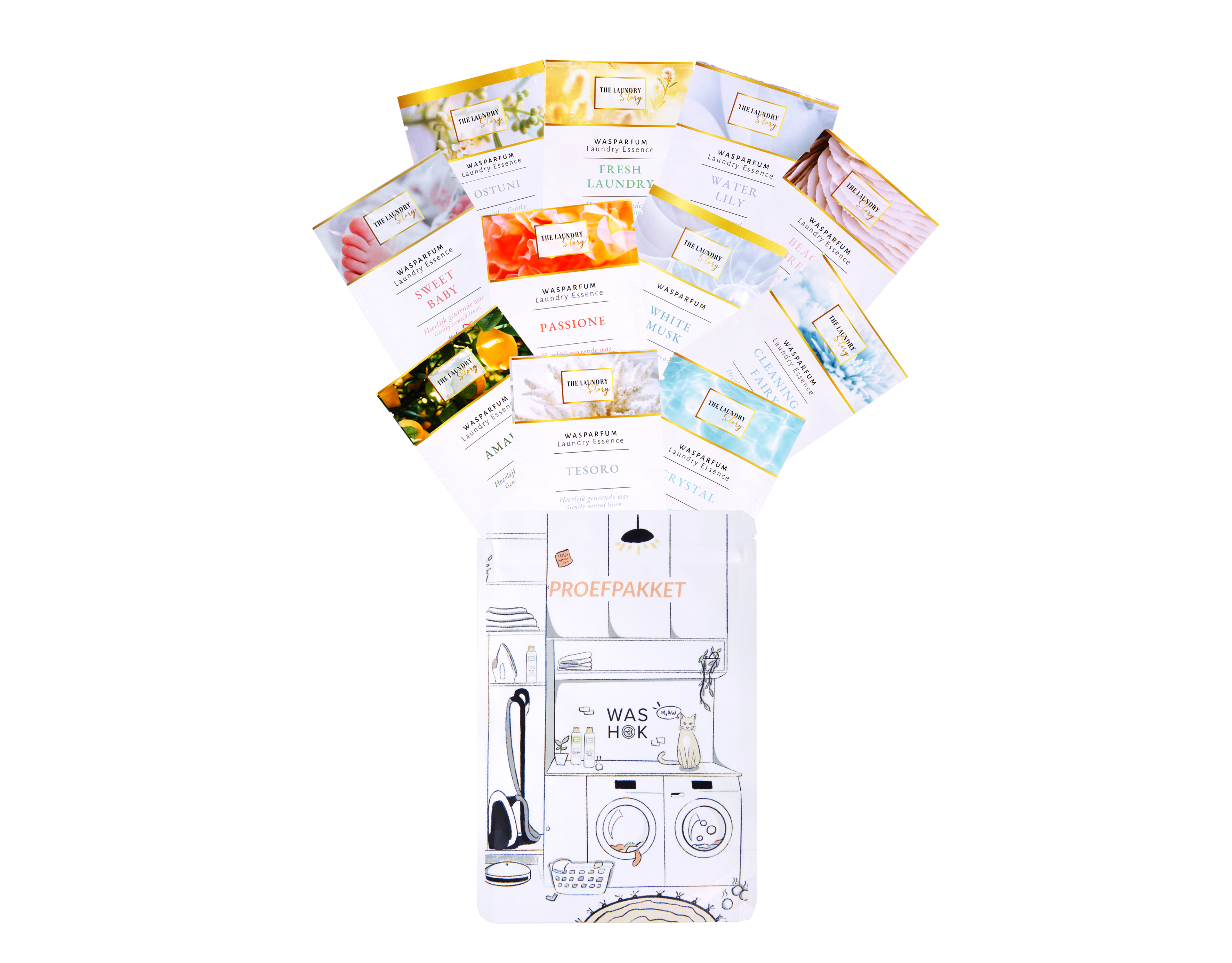 Wasparfum Proefpakket