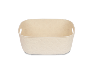 Wasmand beige 