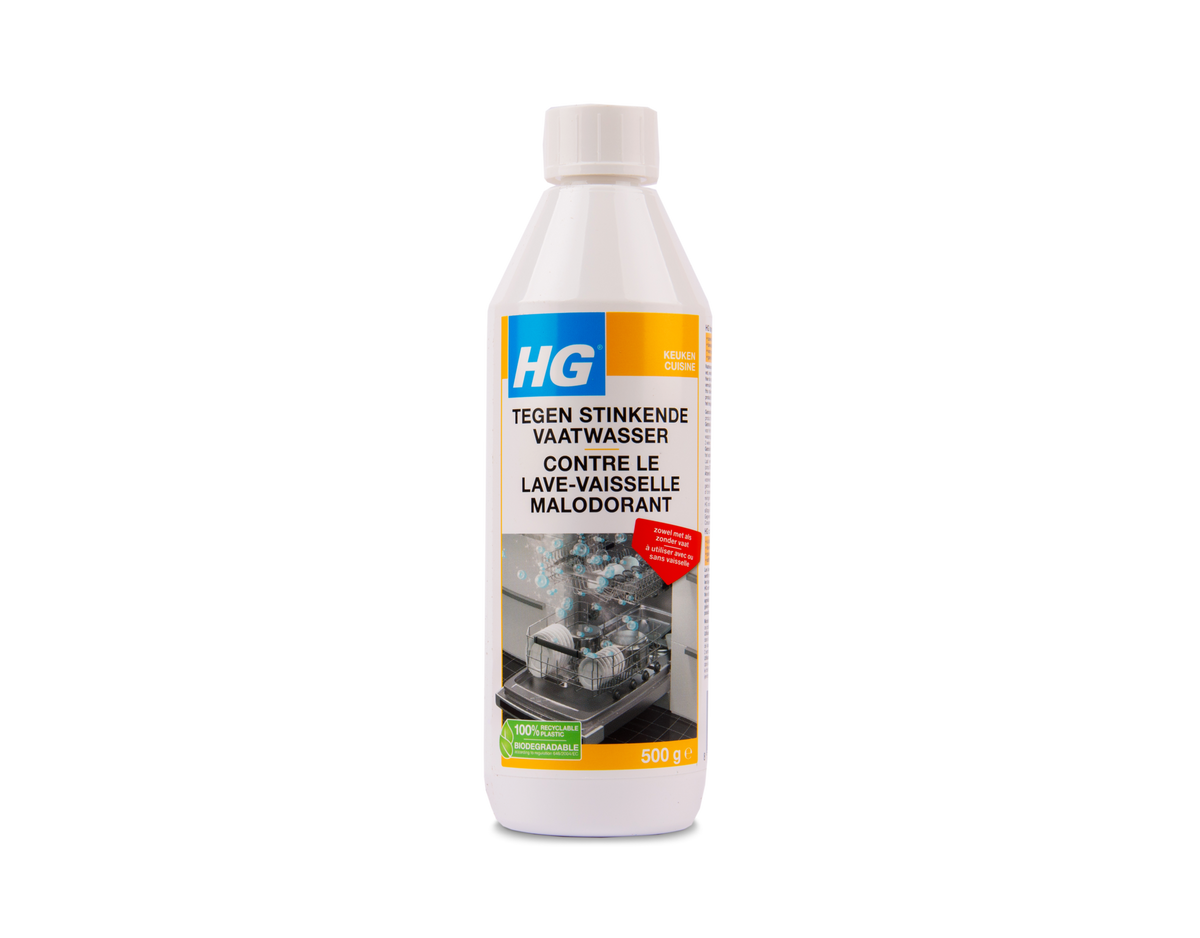 hg tegen stinkende vaatwassers
