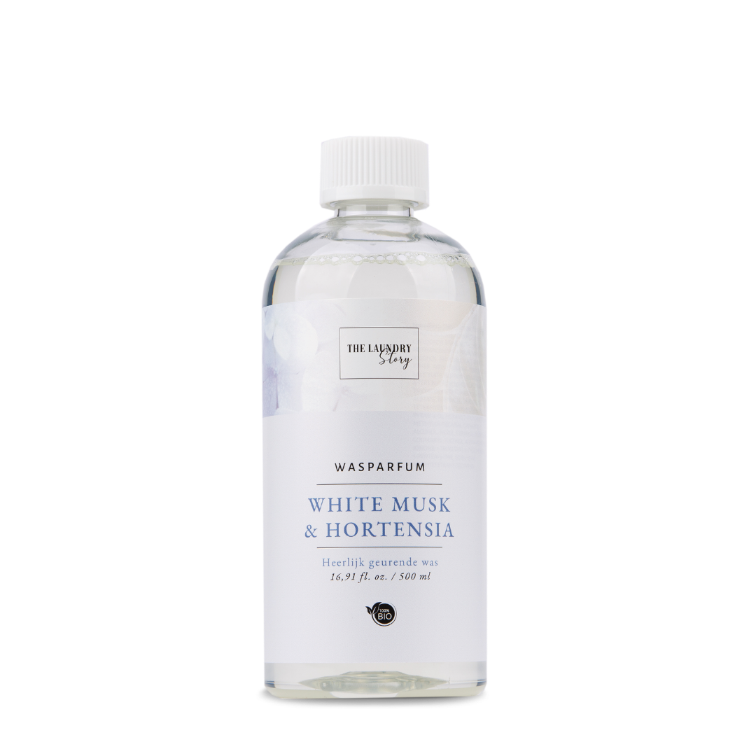 BIO Wasparfum White Musk & Hortensia - 100% biologisch